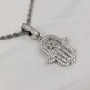 Hamsa con Estrella de David