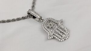 Hamsa con Estrella de David