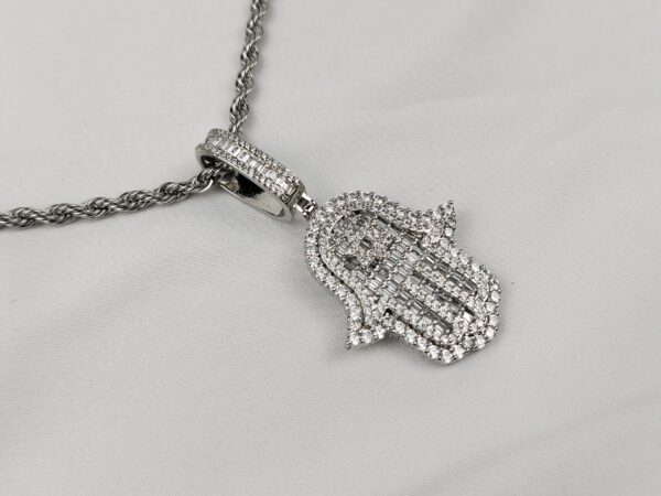 Hamsa con Estrella de David