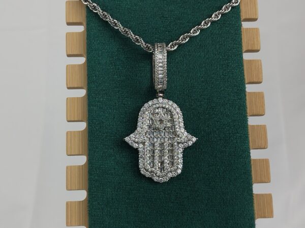 Hamsa con Estrella de David